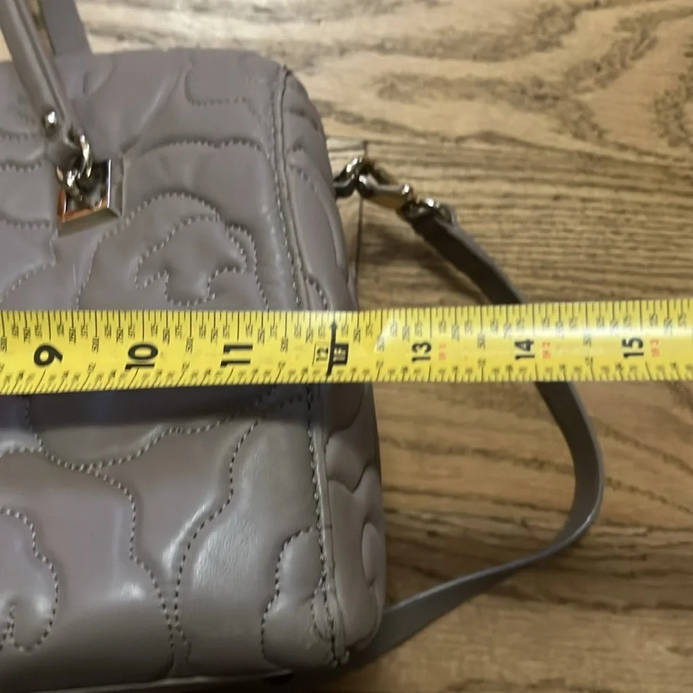 Kate Spade Sedgwick Lane Rose Kensey Beige Quilted‎ Bag